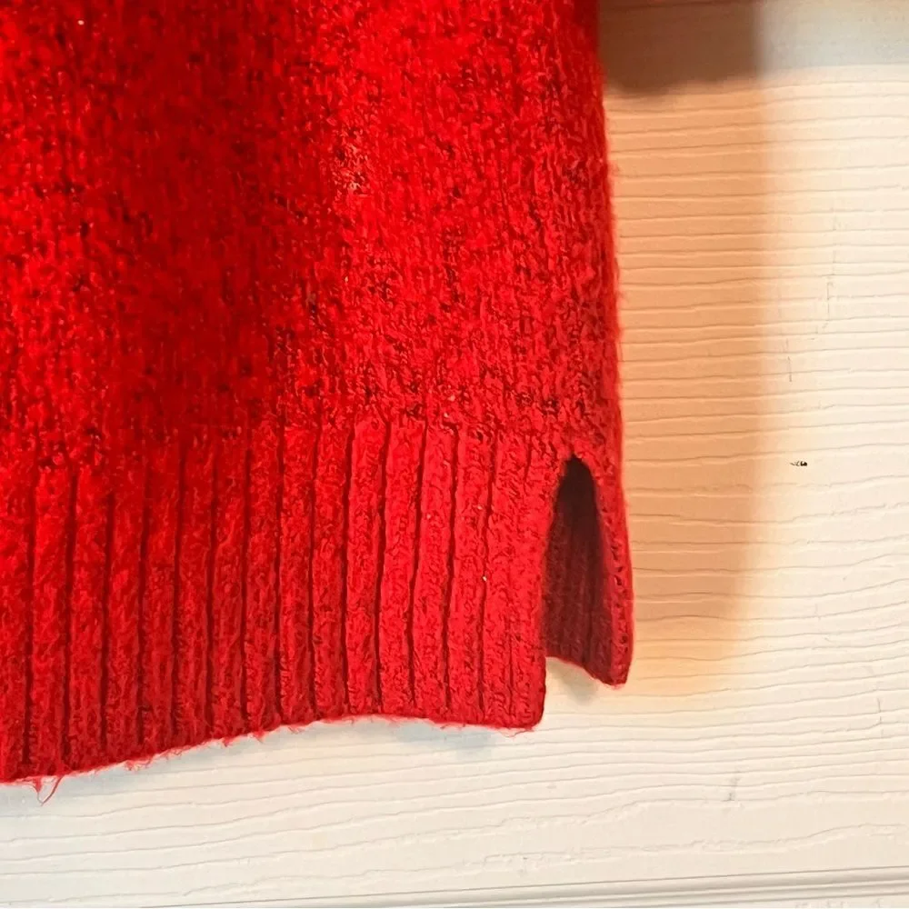 Talbot’s Red Cardigan knit Sweater Women’s medium petite - Picture 7 of 8